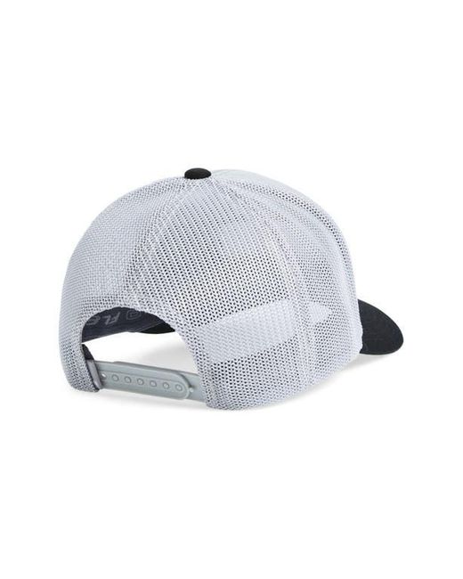Travis Mathew Black Not Applicable Snapback Baseball Cap for men