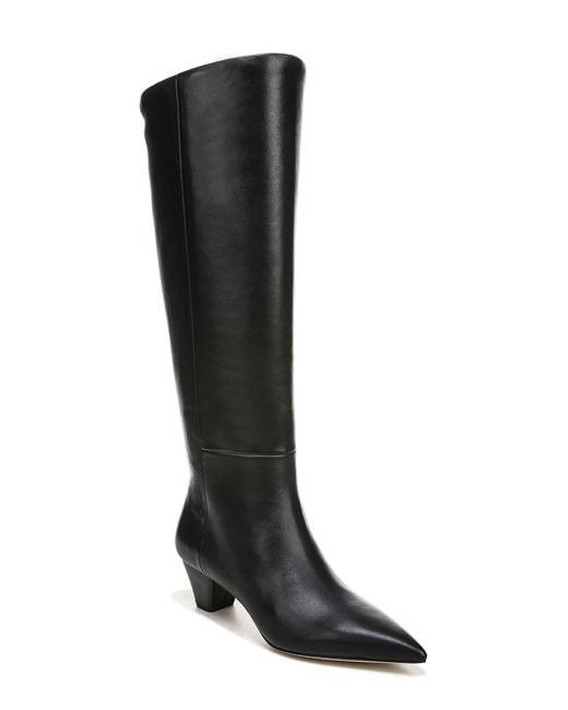 Vince Farida Pointed Toe Boot In Black At Nordstrom Rack | Lyst