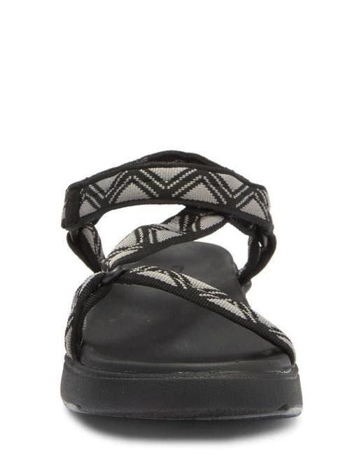 Mykos Black Solstice Sandal