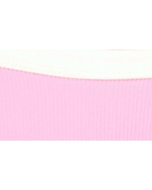 LSPACE Pink Mackenzie Bitsy Bikini Bottoms