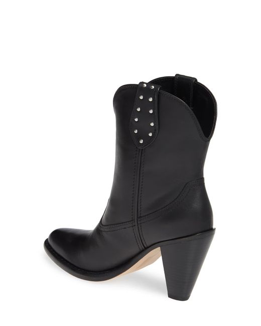 paige callan block heel bootie