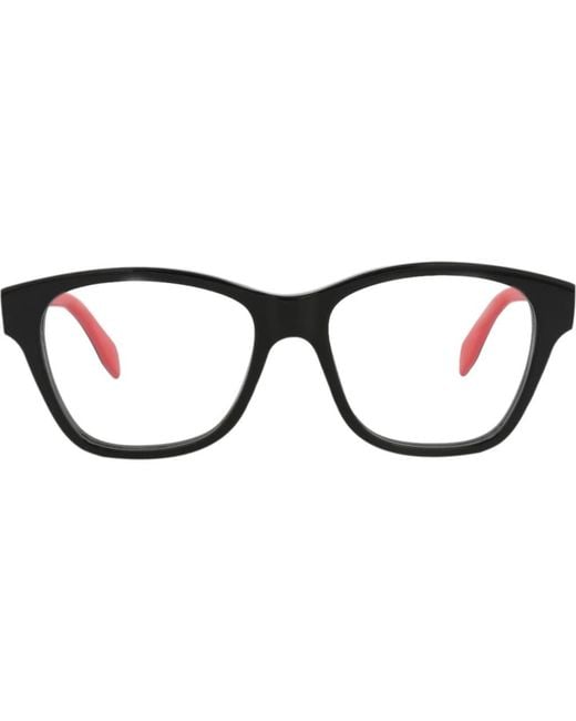 McQueen Black 52Mm Square Optical Glasses