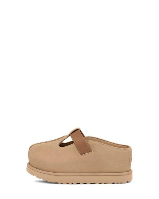 Ugg Natural Goldenstar Platform Clog