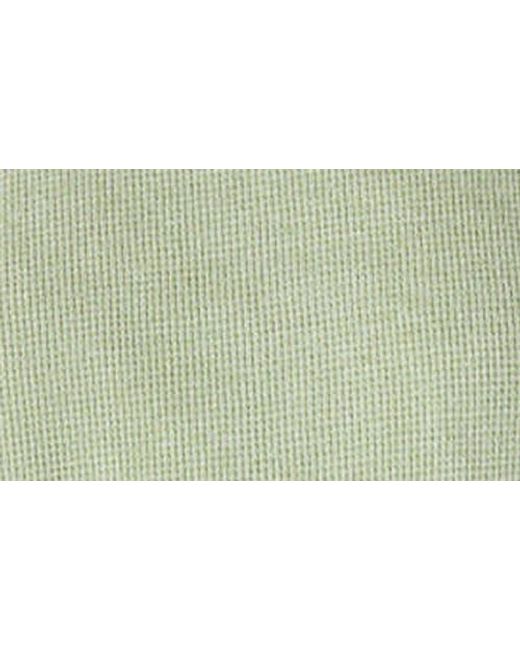 Lucky Brand Green Raglan Waffle Top