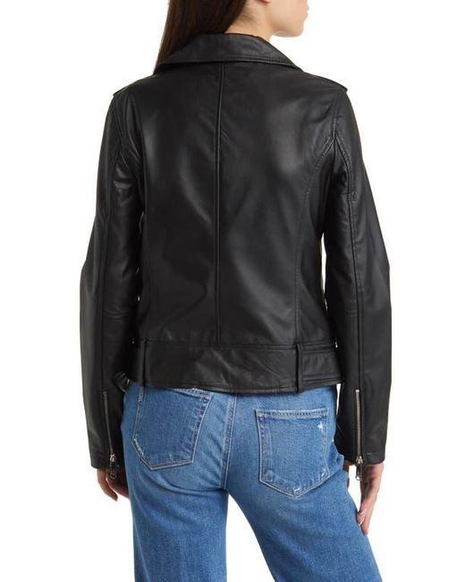 Sam Edelman Black Leather Moto Jacket