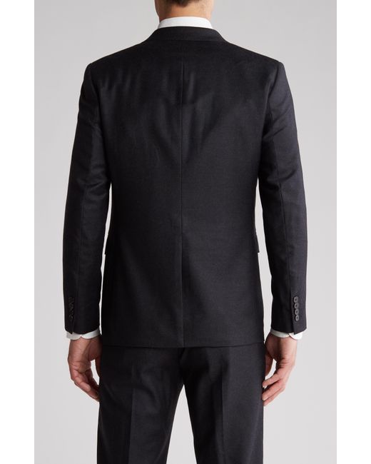 Theory Black Chambers Wool Sport Coat for men