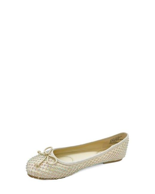Kenneth Cole Natural Elstree Mesh Ballet Flat