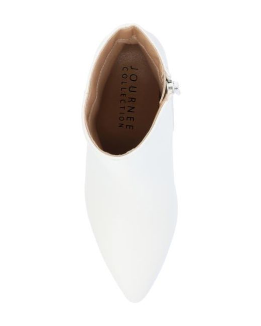 Journee Collection White Sorren Boot