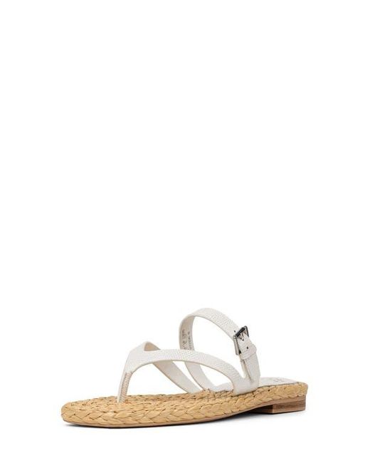 Donald J Pliner White Thong Sandal