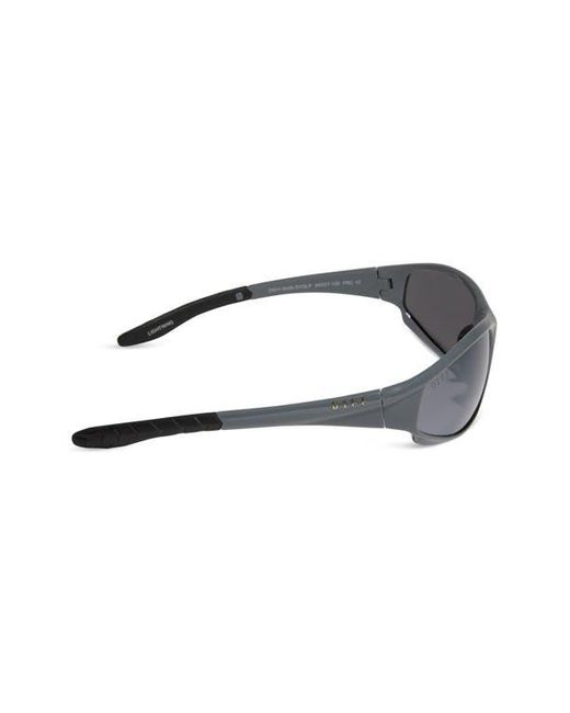 DIFF Gray Lightning 64Mm Oval Sunglasses