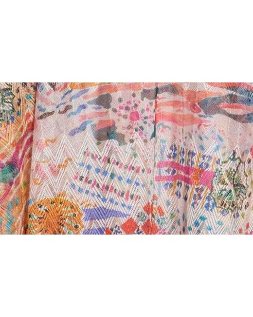 Missoni Red Print Caftan