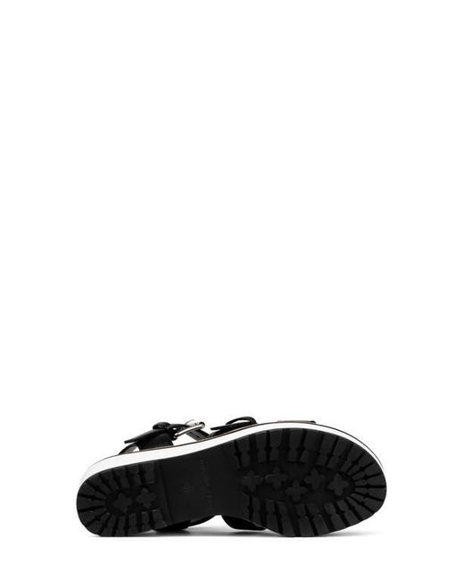 Donald J Pliner Black Blerina Foam Wedge Sandal