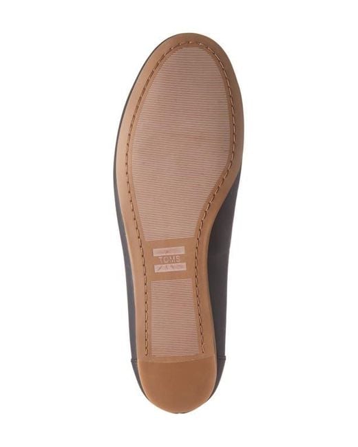 TOMS Black Darcy Flat Loafer