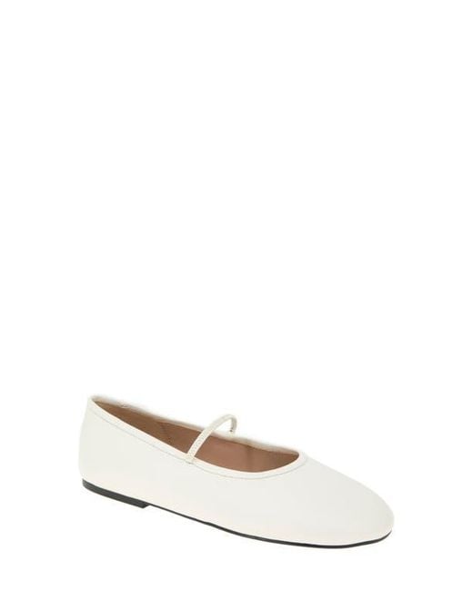 BCBGeneration White Marzi Ballet Flat