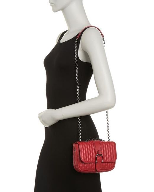 Longchamp Red Quilted Chain Strap Shoulder Bag for men