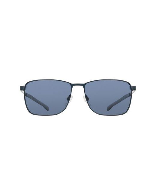 Cole Haan Blue 58Mm Navigator Sunglasses for men