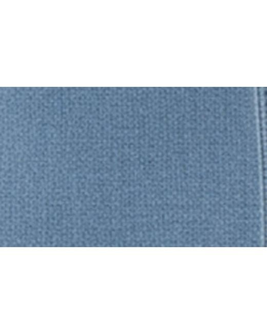 Bebe Blue The Slim Denim Midi Dress