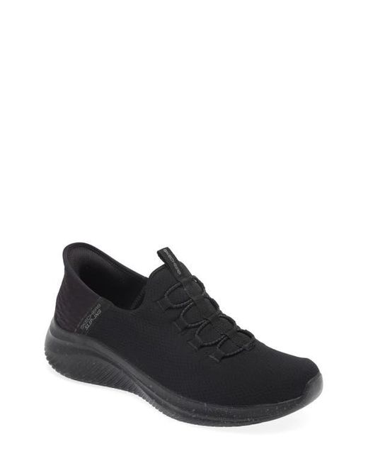 Skechers Black Ultra Flex 3.0 Right Away Slip-On Sneaker for men