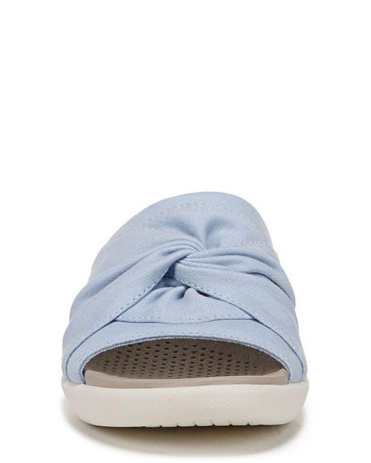 Bzees Blue Cherish Slide Sandal