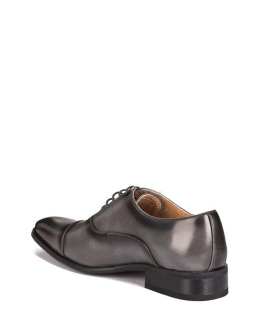 Gino Vitale Brown Cap Toe Oxford for men