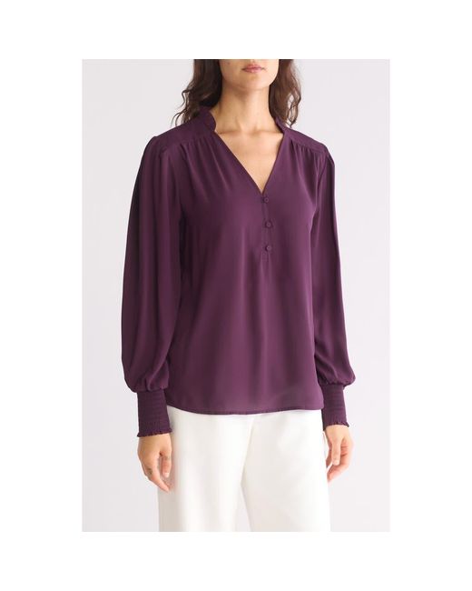 Calvin klein purple blouse deals