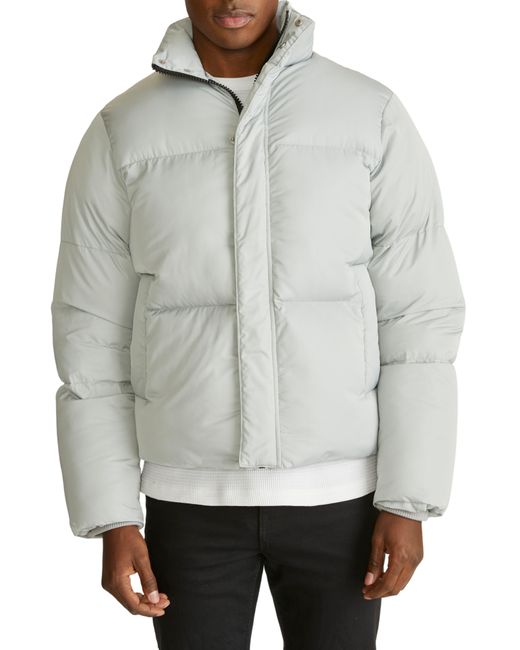 Hudson Gray Quilted Retro Puffer Jacket for men