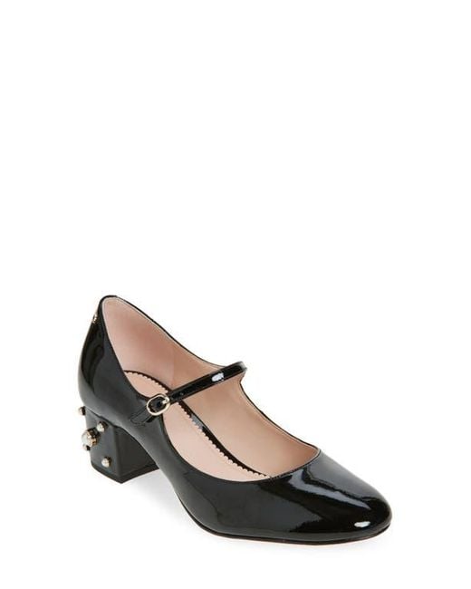 Kate Spade Black Eleni Mary Jane Pump