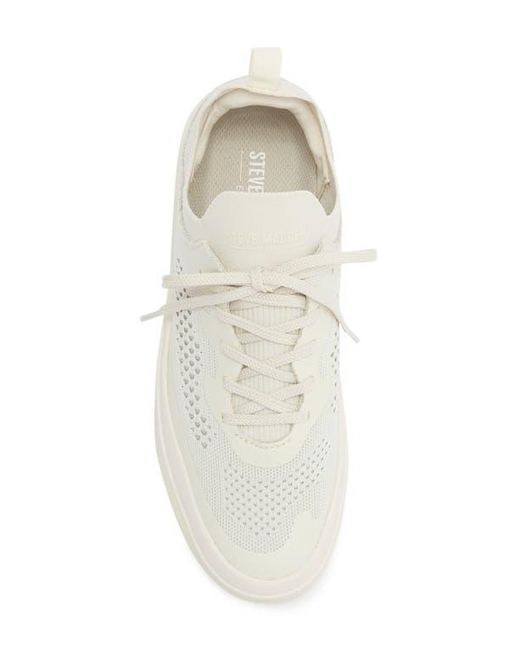 Steve Madden White Oslo Sneaker for men