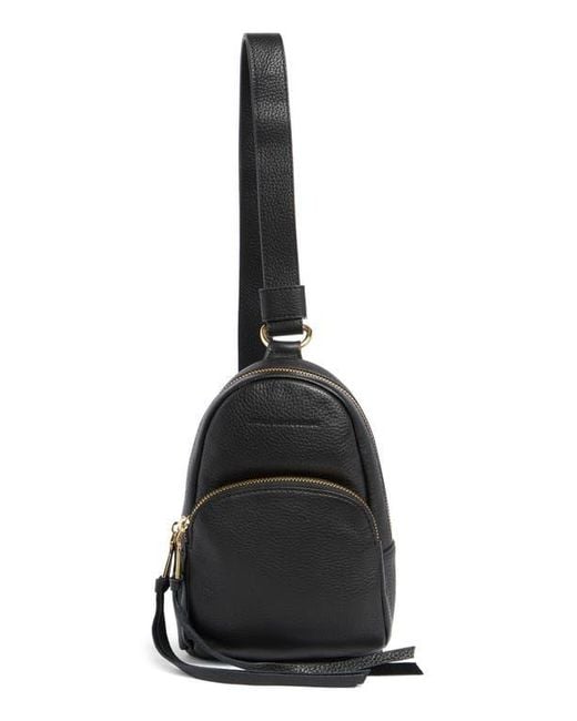 Aimee Kestenberg Black Breeze Leather Sling Bag