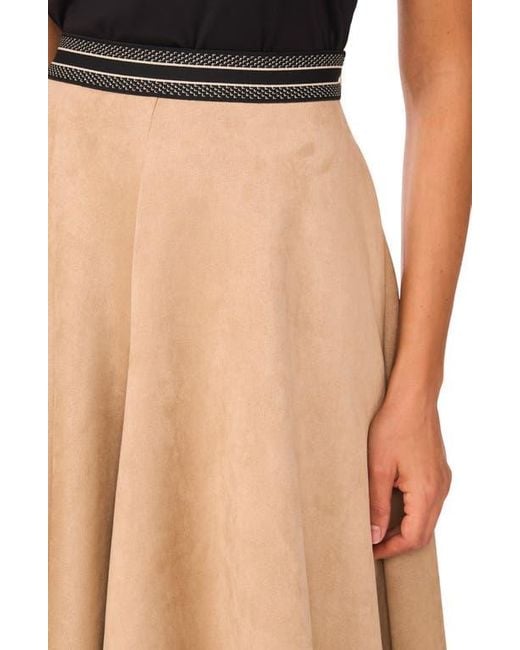 Halogen® Multicolor Faux Suede Wide Leg Culottes