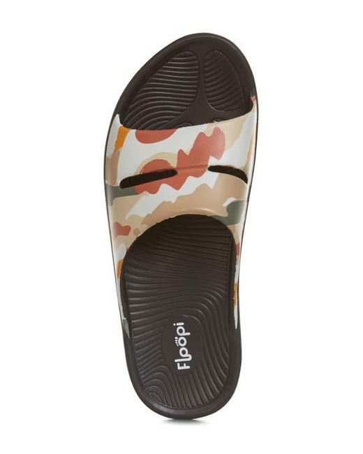 FLOOPI Black Sophie Comfort Slide Sandal