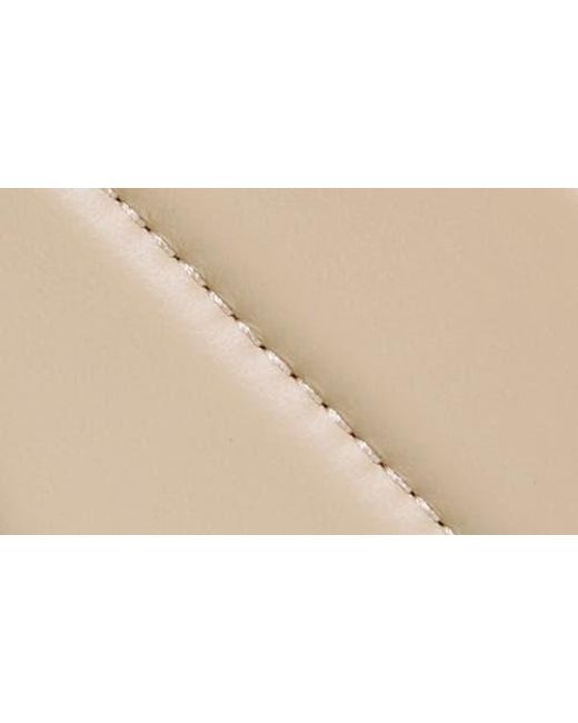 Kurt Geiger Natural Soho Quilted Leather Wallet On A Chain