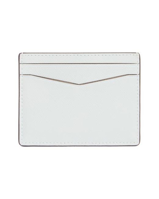 Kate Spade White Staci Small Slim Card Case