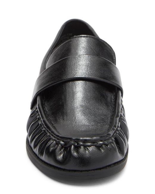 Steve Madden Black Morgen Loafer