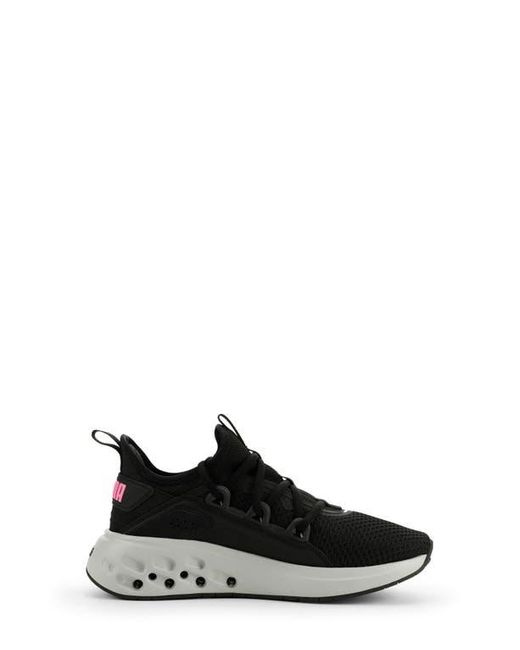 PUMA Black Softride Frequence Street Sneaker