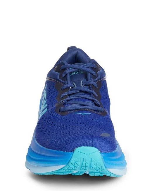 Hoka One One Blue Bondi 8 Running Shoe for men