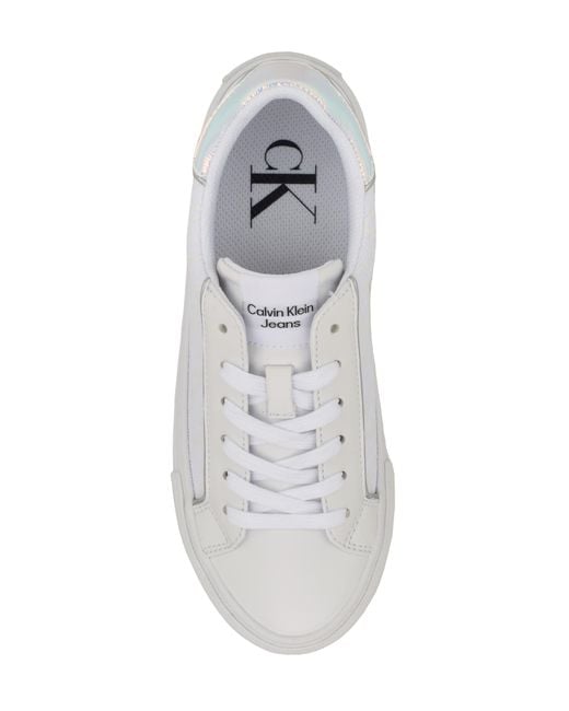 Calvin Klein White Charli Sneaker