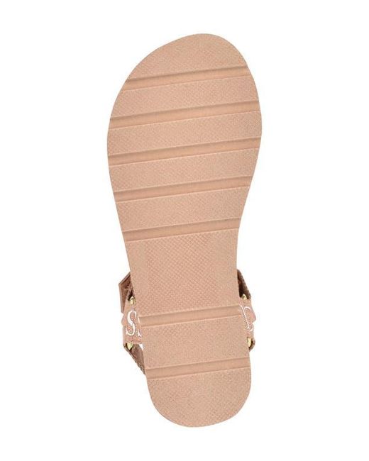 Guess Pink Avin Platform Sandal