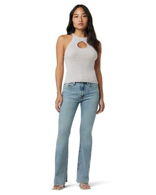 Hudson Blue Barbara Raw Hem High Waist Bootcut Jeans