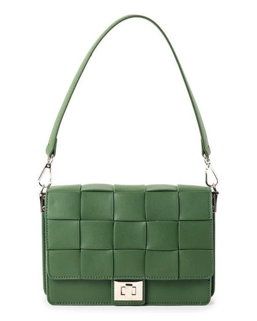 Urban Originals Green Loved Woven Crossbody Bag