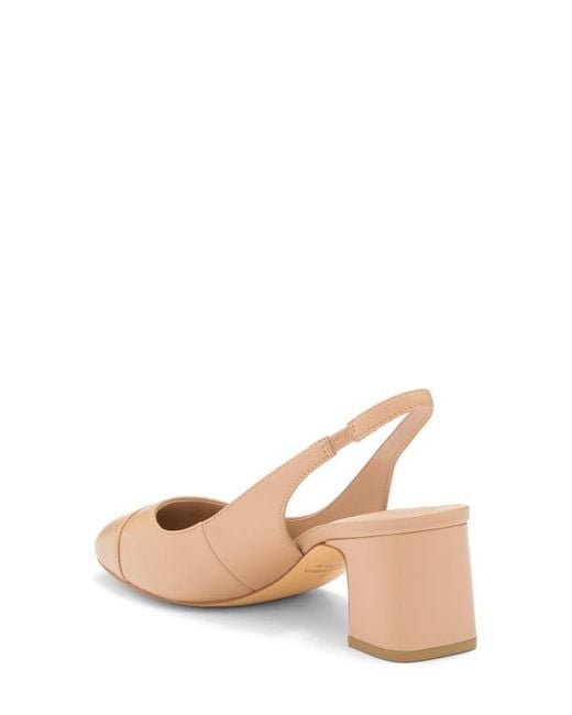 Stuart Weitzman Natural Milla 55 Slingback Pump