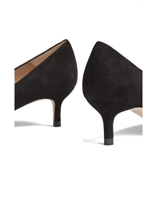 L.K.Bennett Black Audrey Kitten Heel Pump