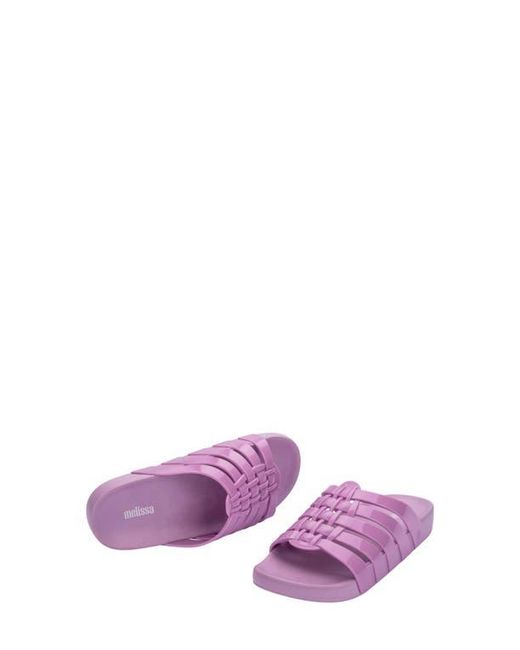 Melissa Purple Possession Slide Sandal