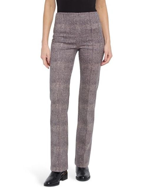 Lyssé Gray E Plaid Pants
