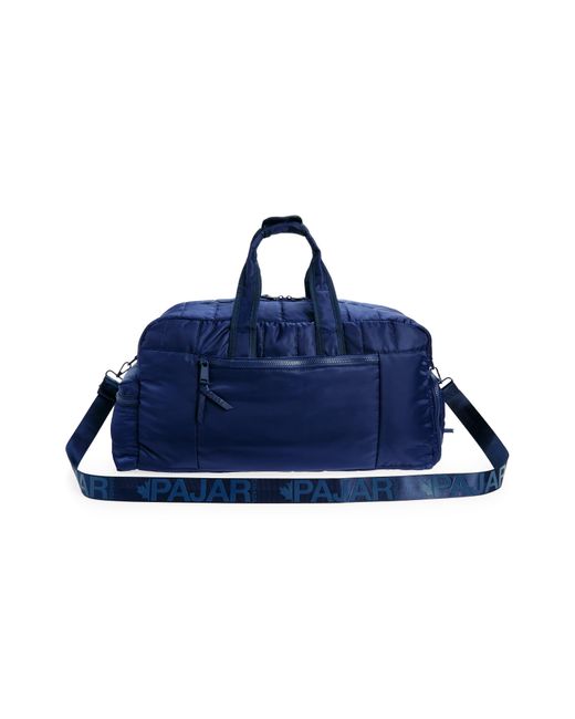 Pajar Blue Nylon Twill Duffle Bag for men