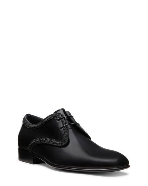 Stuart Weitzman Black Alastair Derby for men