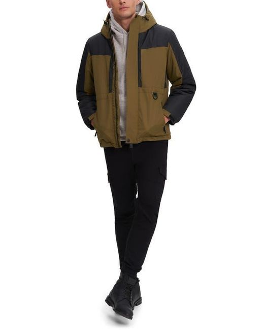 Noize Black Sylas Colorblock Jacket for men