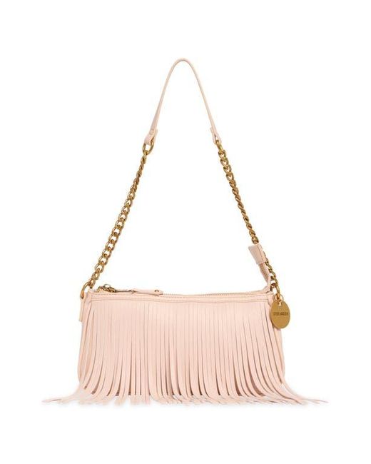 Steve Madden Pink Bcelia Fringe Shoulder Bag