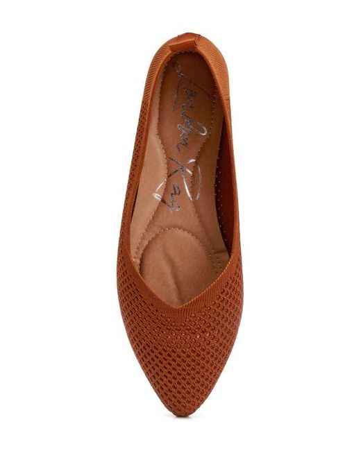 LONDON RAG Brown Selaris Flat