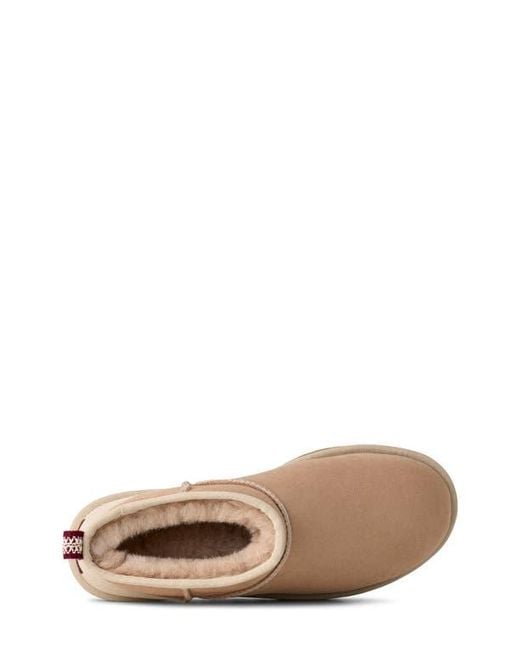 Ugg Natural Classic Ultra Mini Genuine Shearling Boot for men